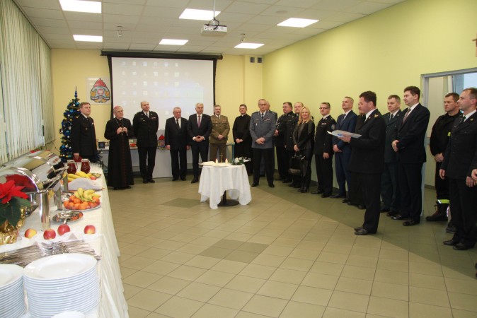 Spotkanie opłatkowe w KM PSP Siedlce