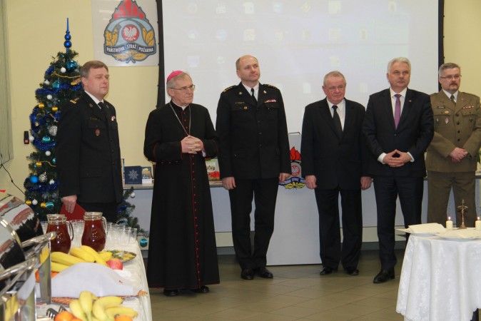 Spotkanie opłatkowe w KM PSP Siedlce