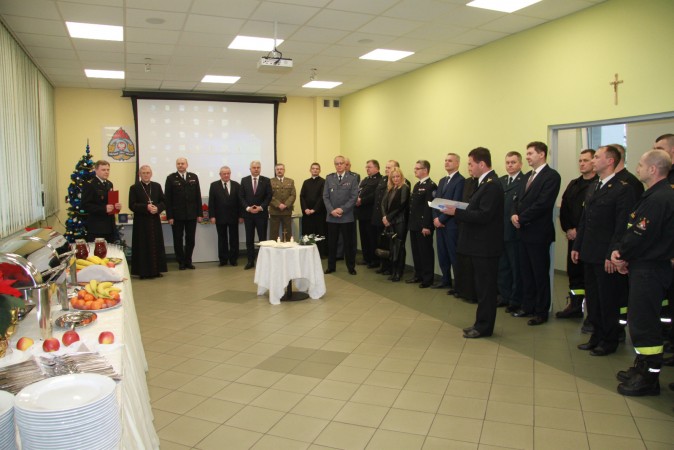 Spotkanie opłatkowe w KM PSP Siedlce