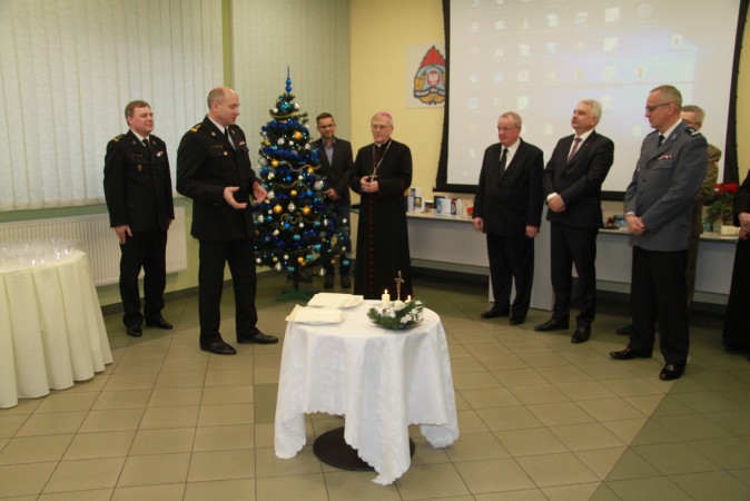 Spotkanie opłatkowe w KM PSP Siedlce