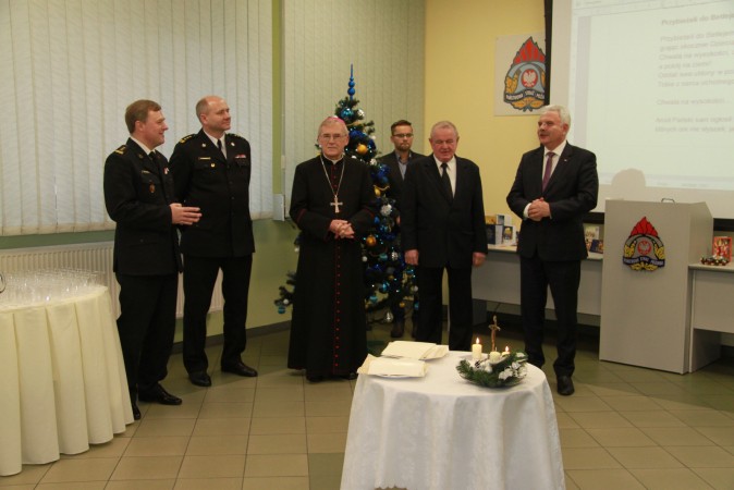 Spotkanie opłatkowe w KM PSP Siedlce