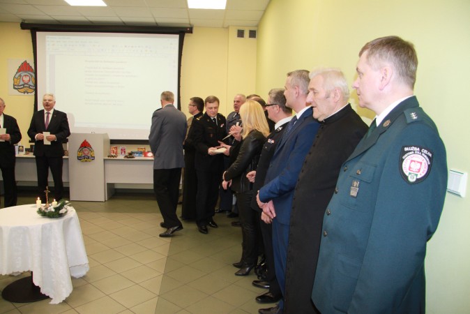 Spotkanie opłatkowe w KM PSP Siedlce