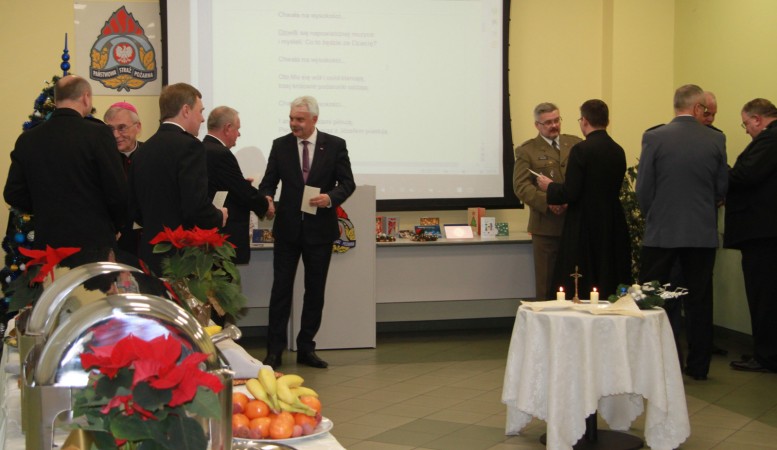 Spotkanie opłatkowe w KM PSP Siedlce
