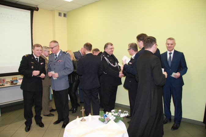 Spotkanie opłatkowe w KM PSP Siedlce