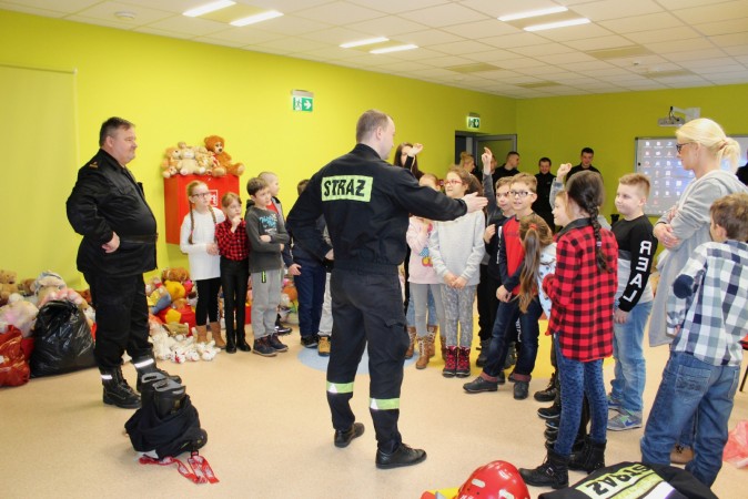 Wizyta Szkoły Podstawowej nr 12 u strażaków