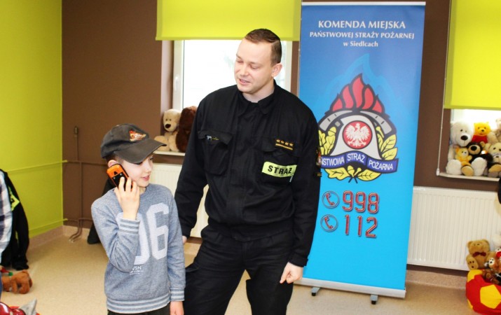 Wizyta Szkoły Podstawowej nr 12 u strażaków