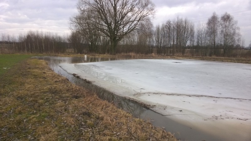 Wołyńce Kolonia - lokalne zalanie posesji