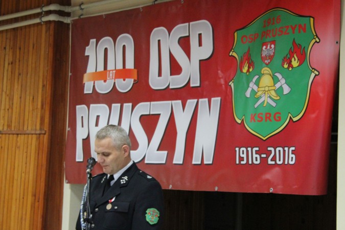 Uroczyste przekazanie samochodu dla OSP Pruszyn