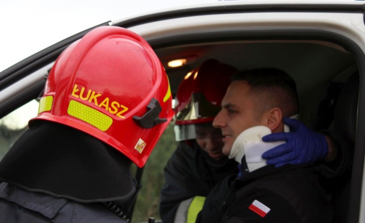 Ćwiczenia ratownicze w Błogoszczy