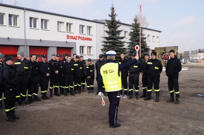 Szkolenie OSP - kierowanie ruchem