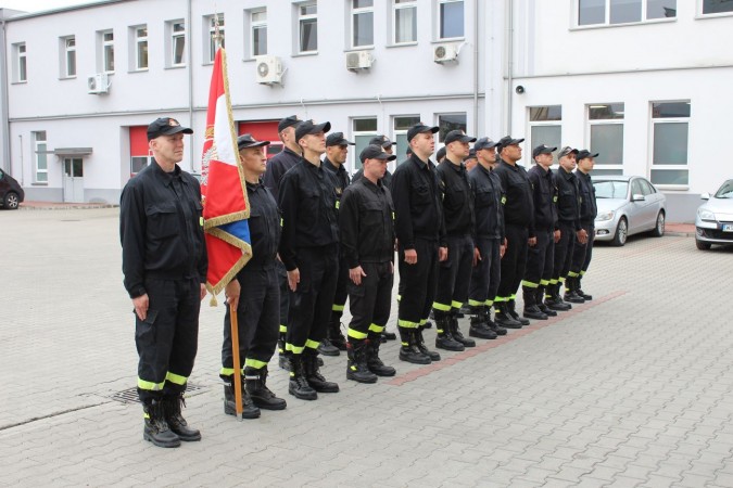 Ślubowanie str. Kamila Ostapczuka
