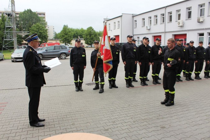 Ślubowanie str. Kamila Ostapczuka