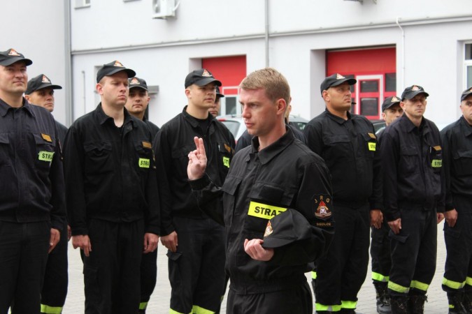 Ślubowanie str. Kamila Ostapczuka
