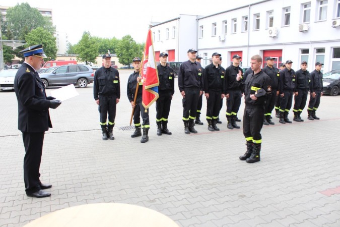 Ślubowanie str. Kamila Ostapczuka
