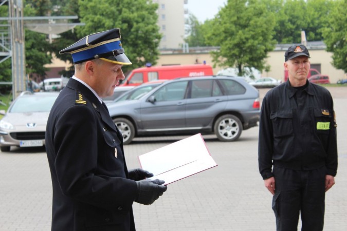 Ślubowanie str. Kamila Ostapczuka