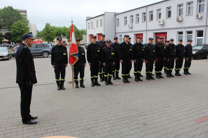 Ślubowanie str. Kamila Ostapczuka