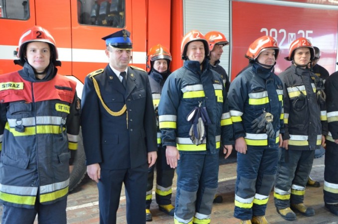pożegnanie st.ogn. Dariusza Malinowskiego w JRG 2