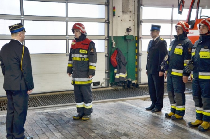 pożegnanie st.ogn. Dariusza Malinowskiego w JRG 2