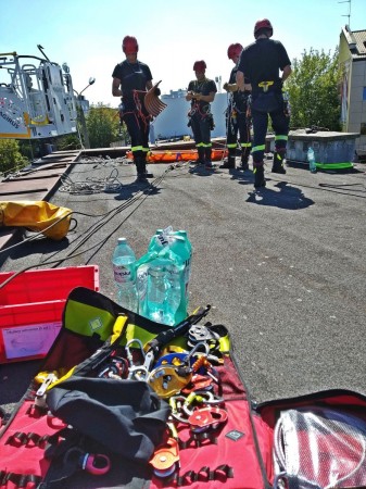 Ćwiczenia z zakresu ratownictwa wysokościowego
