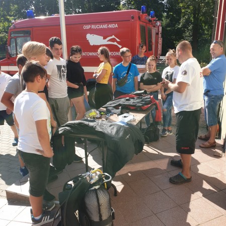 Młodzieżowy Obóz Strażacki OSP w Przesmykach