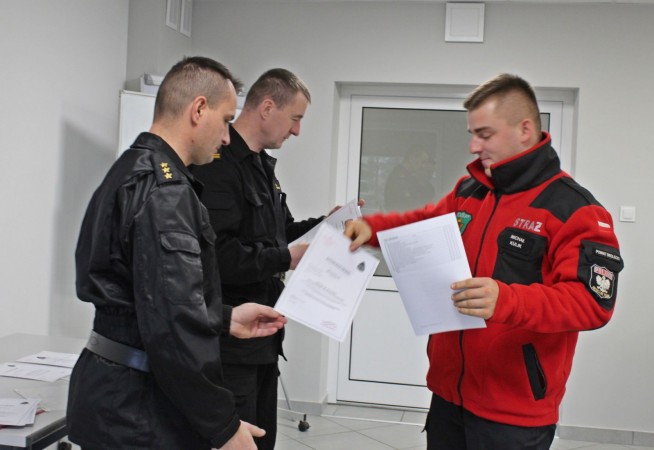 Zakończenie szkolenia dowódców OSP