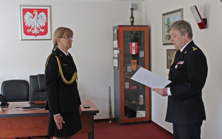 Wręczenie awansów i wyróżnień