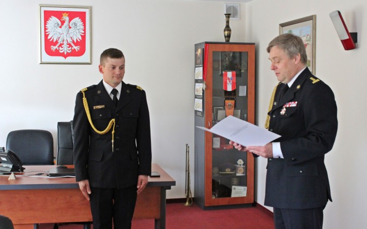 Wręczenie awansów i wyróżnień