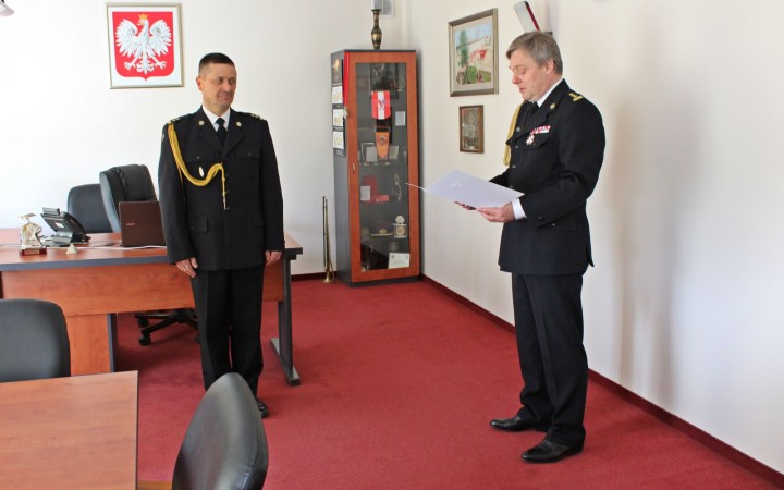 Wręczenie awansów i wyróżnień