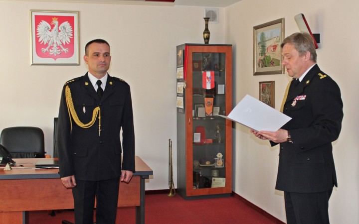 Wręczenie awansów i wyróżnień