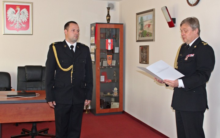 Wręczenie awansów i wyróżnień