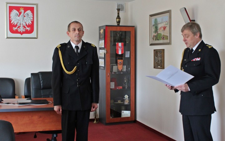 Wręczenie awansów i wyróżnień