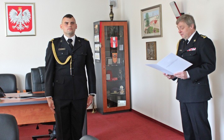 Wręczenie awansów i wyróżnień