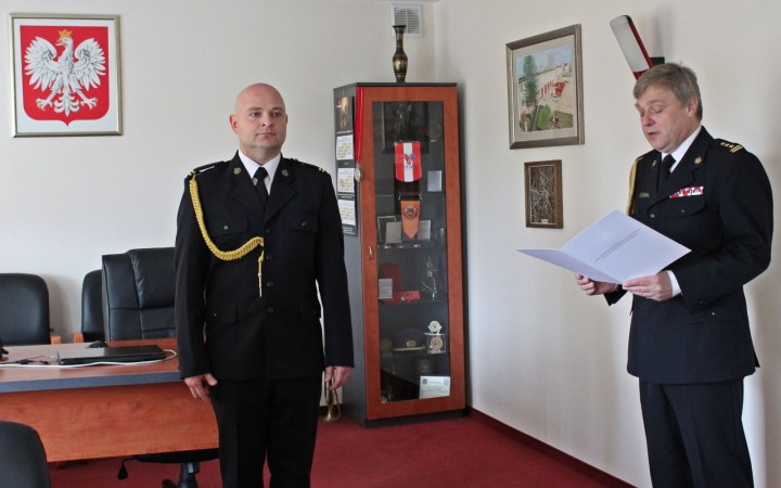 Wręczenie awansów i wyróżnień