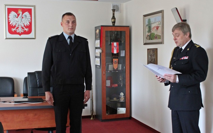 Wręczenie awansów i wyróżnień