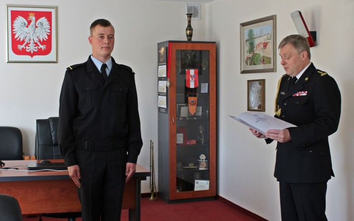 Wręczenie awansów i wyróżnień