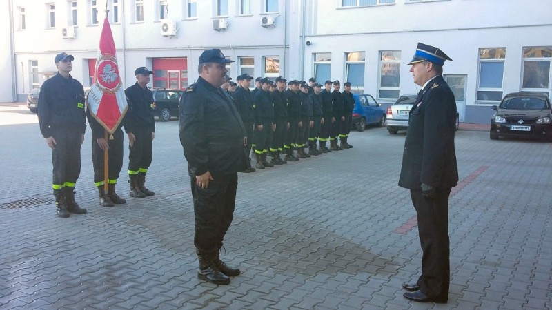 ślubowanie str. Macieja Boruty