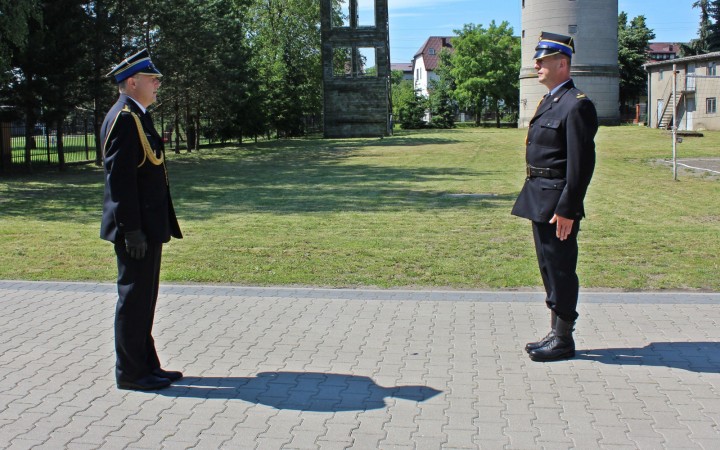 Uroczyste zakończenie służby bryg. Cezarego Magdziaka