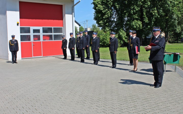 Uroczyste zakończenie służby bryg. Cezarego Magdziaka