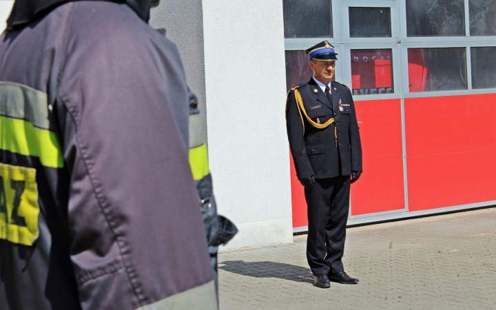 Uroczyste zakończenie służby bryg. Cezarego Magdziaka