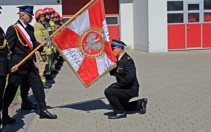 Uroczyste zakończenie służby bryg. Cezarego Magdziaka