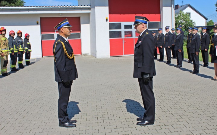 Uroczyste zakończenie służby bryg. Cezarego Magdziaka