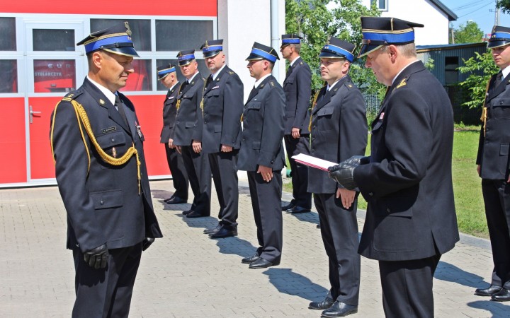 Uroczyste zakończenie służby bryg. Cezarego Magdziaka