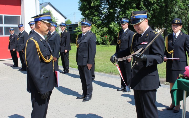 Uroczyste zakończenie służby bryg. Cezarego Magdziaka