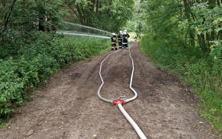 Praktyczne sprawdzenie leśnych punktów czerpania wody