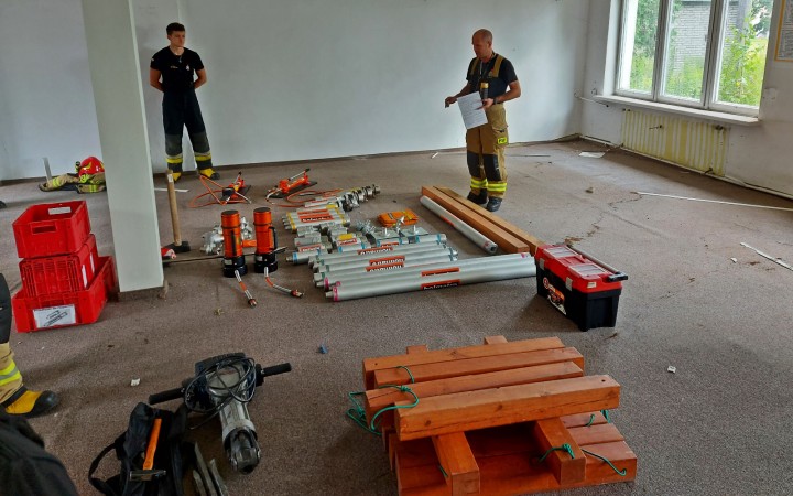 Ćwiczenia z zakresu działań poszukiwawczo-ratowniczych