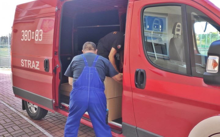 Dystrybucja środków ochrony indywidualnej do gmin