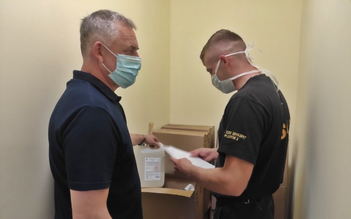 Dystrybucja środków ochrony indywidualnej do gmin