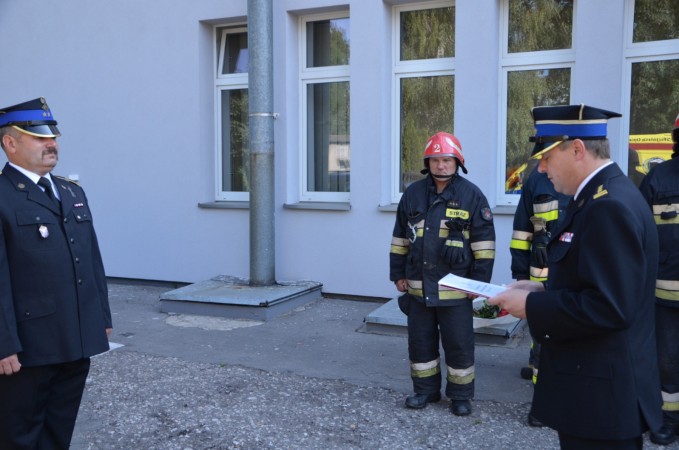 pożegnanie st. asp. Sławomira Sadłowskiego