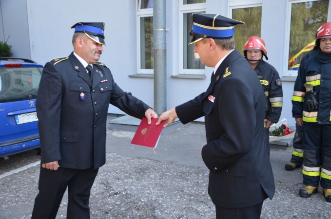 pożegnanie st. asp. Sławomira Sadłowskiego