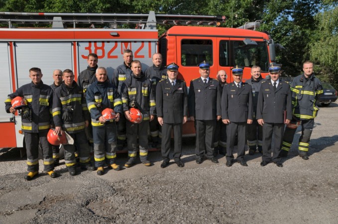 pożegnanie st. asp. Sławomira Sadłowskiego